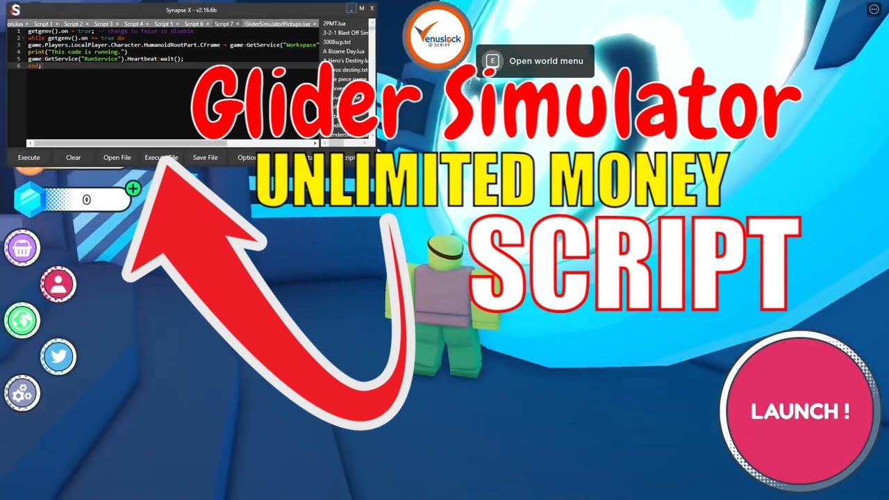 Glider-Simulator-Script
