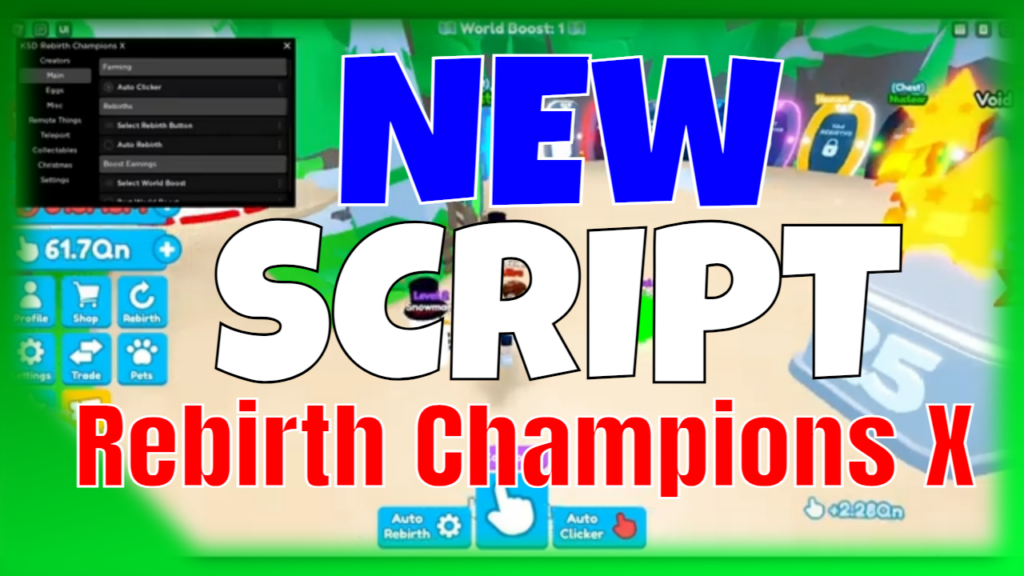Rebirth Champions X Script Hack