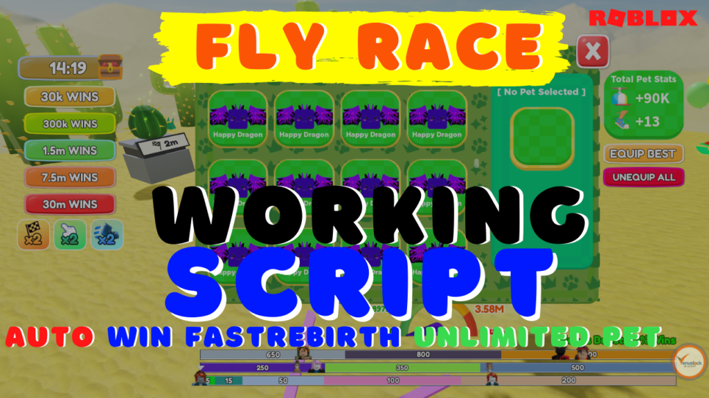 Fly Race Script GUI