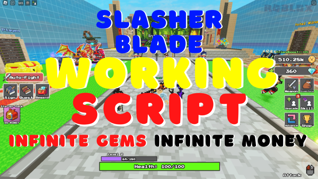 Slasher Blade New Script