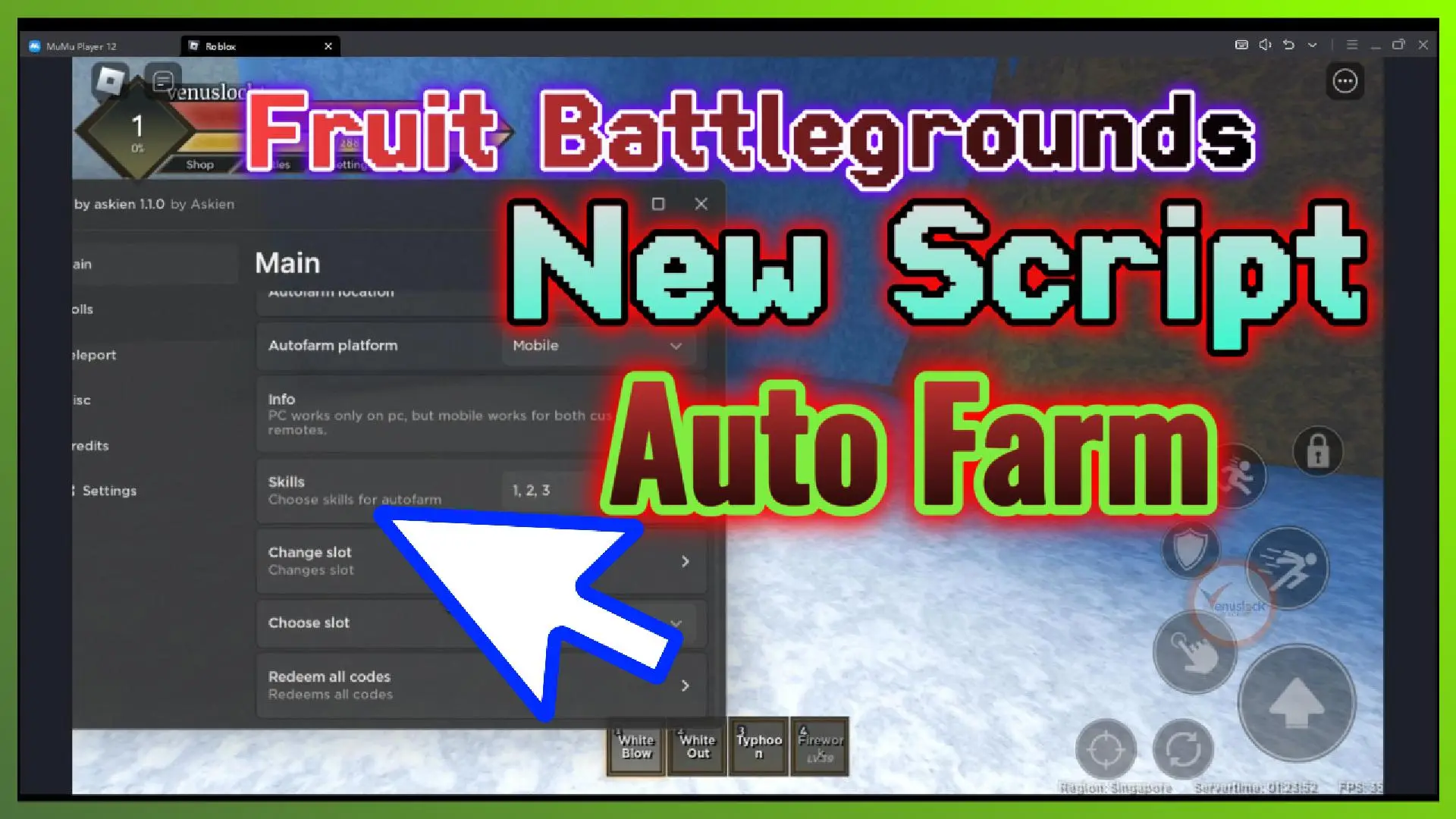 Fruit Battlegrounds Hack Script