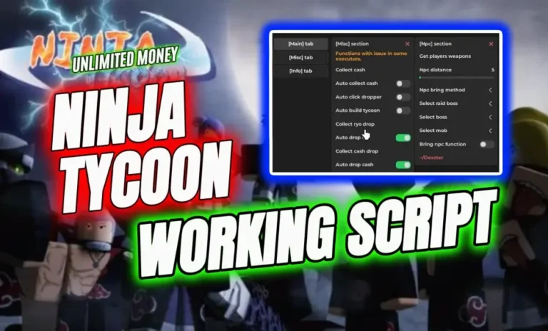 New Script Ninja Tycoon