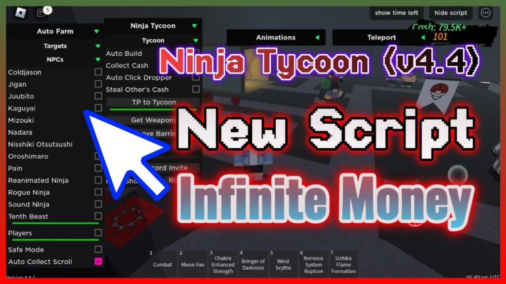 ninja tycoon script new