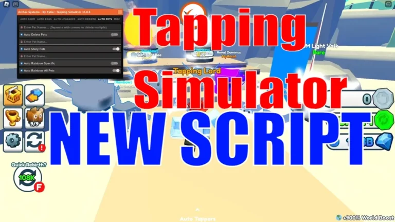 Tapping Simulator Script