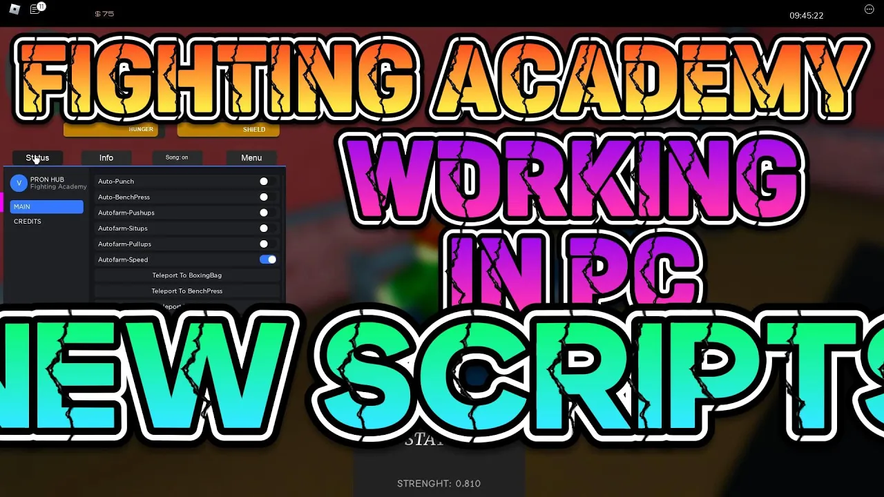 Roblox Fighting Academy Script Hack