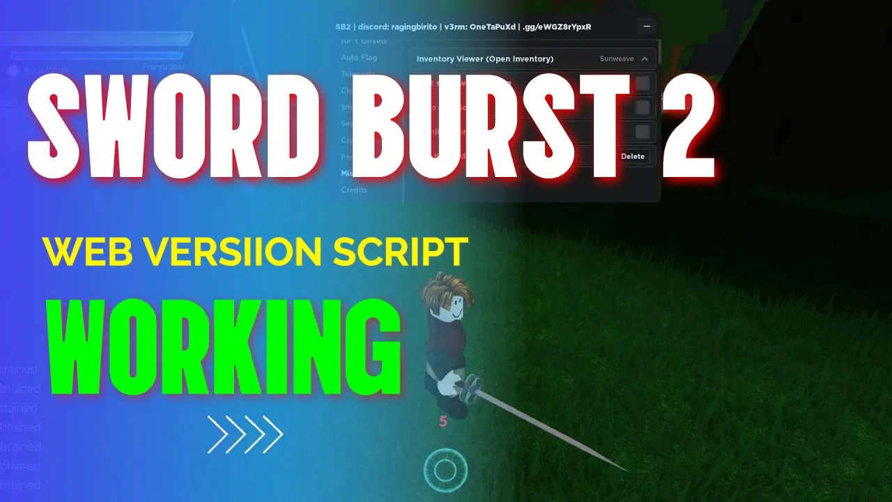 Sword Burst 2 Hack Script