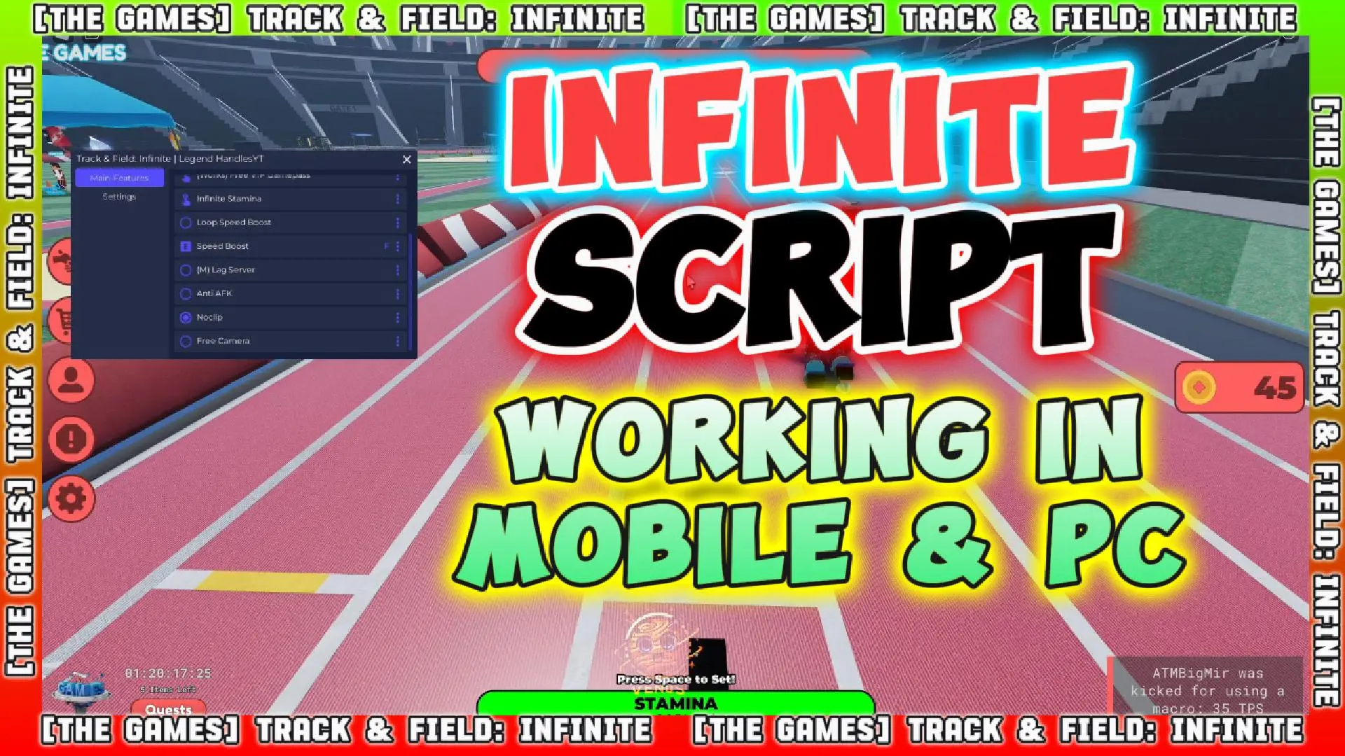 Roblox Track And Field Script