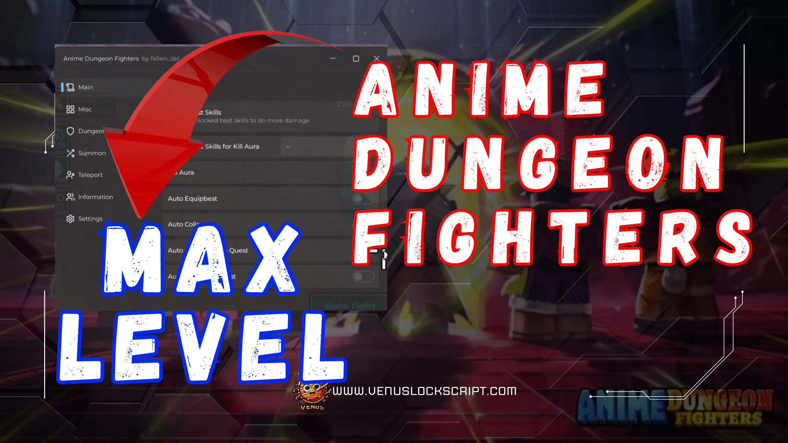 Anime Dungeon Fighters Script