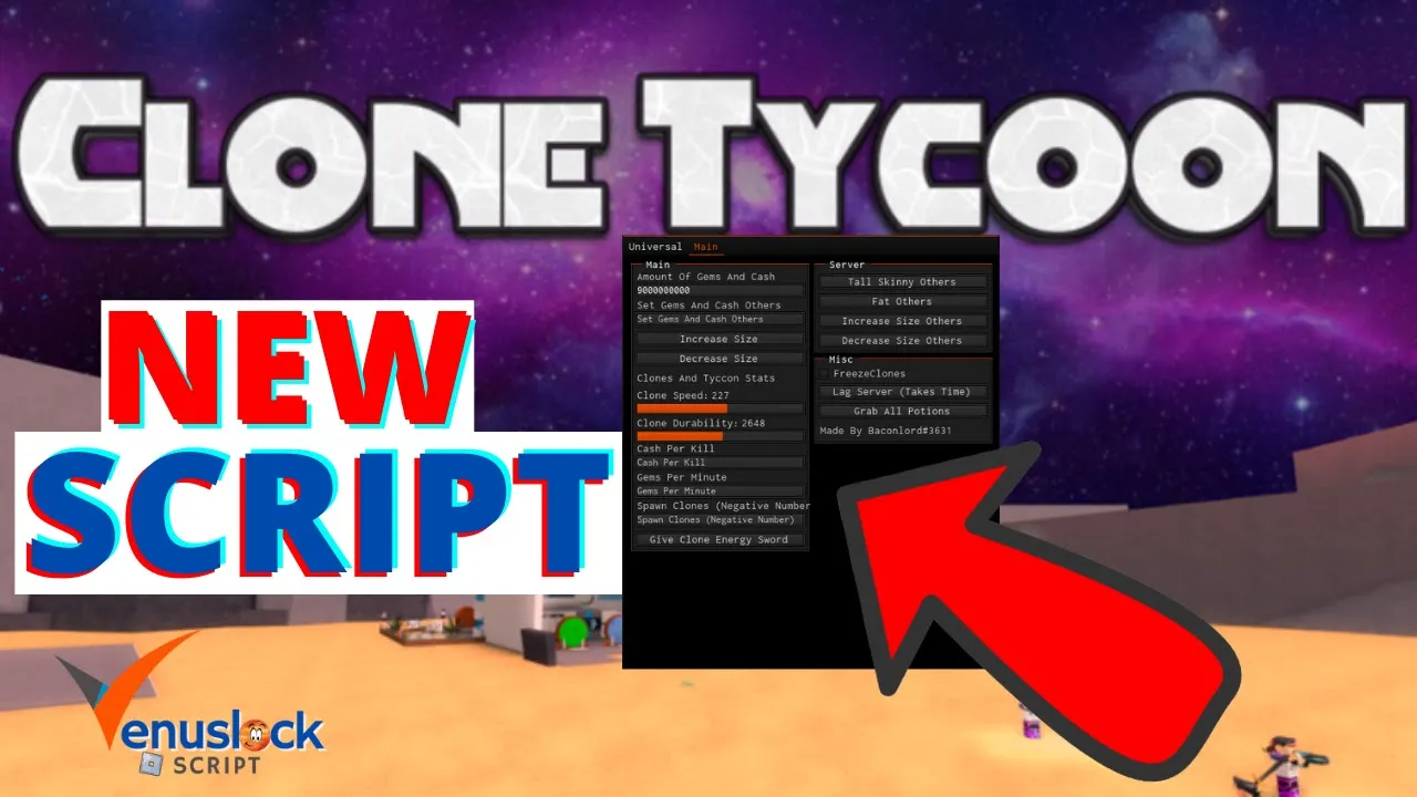 Clone Tycoon 2 Script