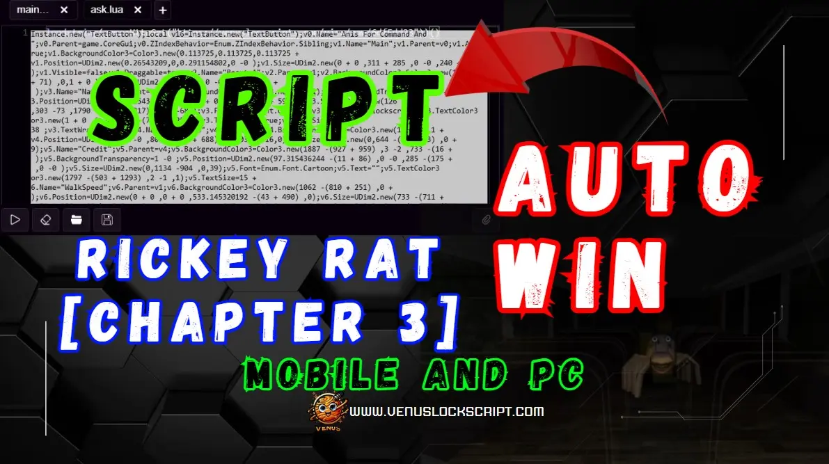 Rickey Rat Hack Script