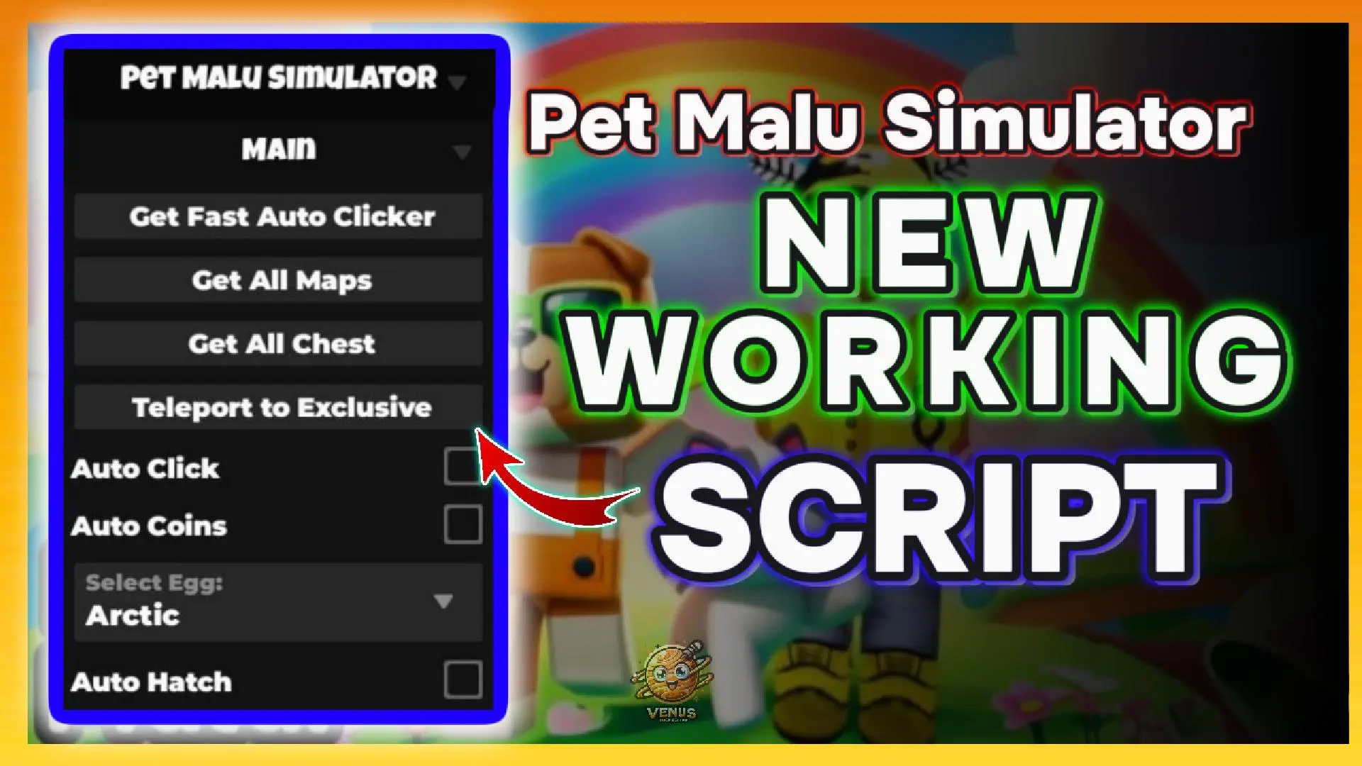 Pet Malu Simulator Script