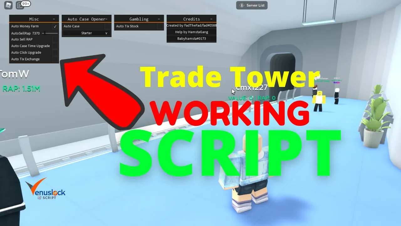 Trade Tower Script