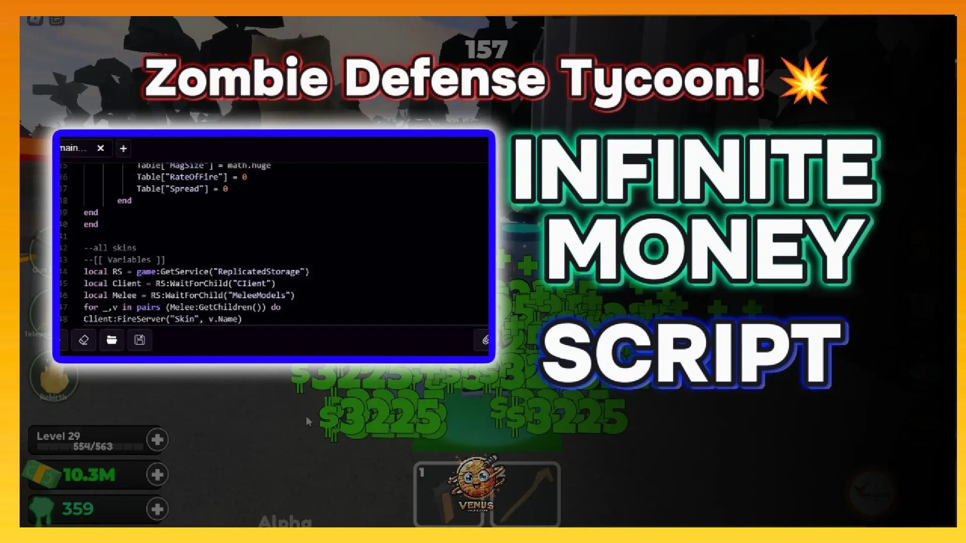 Zombie Defense Tycoon Script