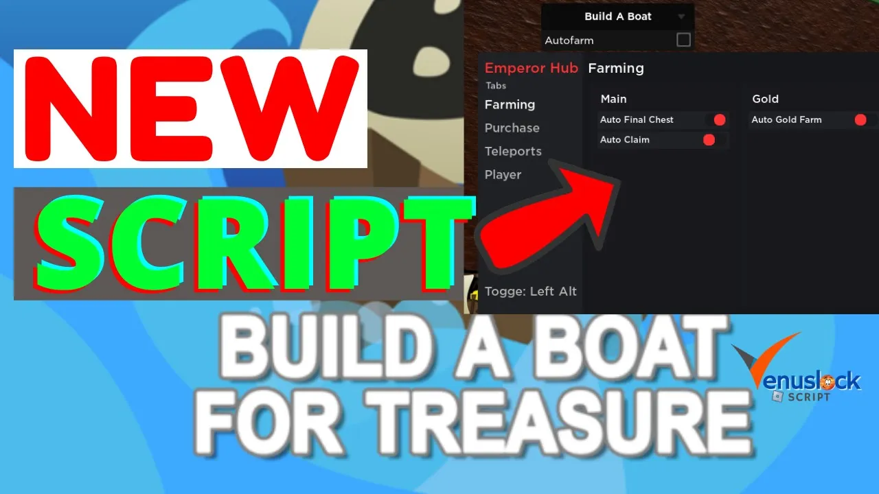 Build A Boat For Treasure Script