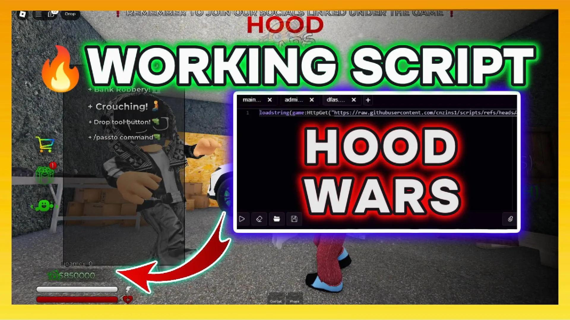 Hood Wars Script